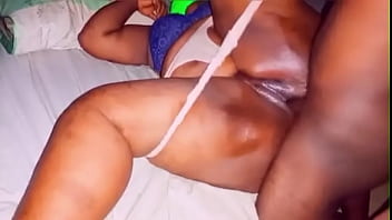 Warming the christmas pussy up