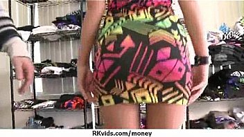 Amateur chick takes money for a fuck 24