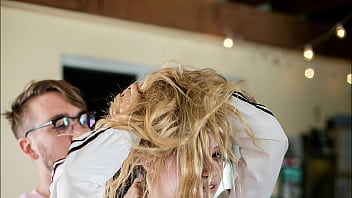 Stunning slut lyra law can't get enough of bryan gozzling's sloppy sex