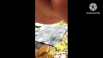 When honey got dick at her granny's empty lot