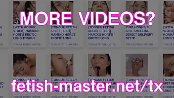 Japanese asian tongue spit fetish Japanese asian tongue spit fetish
