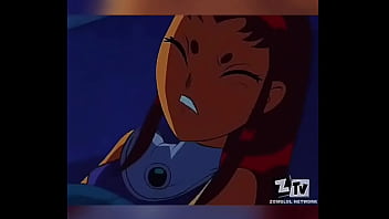 Starfire and applejack getting fucked in a versus with music