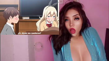Estudiantes tienen una orgia en su primera vez masturbandome con hentai boku ni karem 1