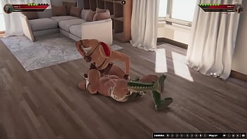 Lillith vs evan nf3d video game sex combat apartment