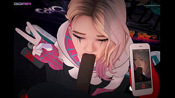 Spider woman blows ya cock