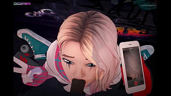 Spider woman blows ya cock