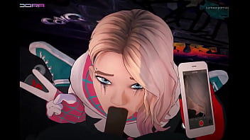 Spider woman blows ya cock