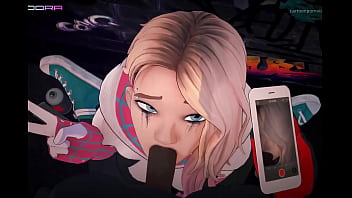 Spider woman blows ya cock