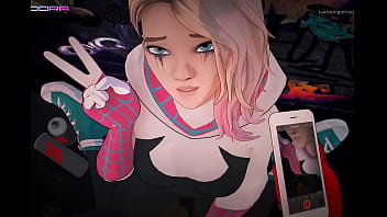 Spider woman blows ya cock