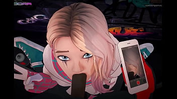 Spider woman blows ya cock