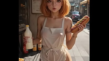 She loves adding mayonnaise to your sausage