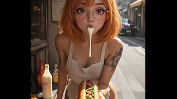 She loves adding mayonnaise to your sausage