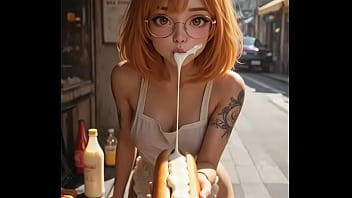 She loves adding mayonnaise to your sausage