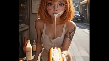 She loves adding mayonnaise to your sausage