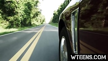 Petite teen tied up and fucked insanely