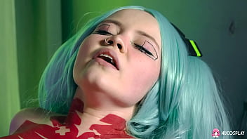 Naughty busty babe rebecca nixon gets a hot lick and fuck