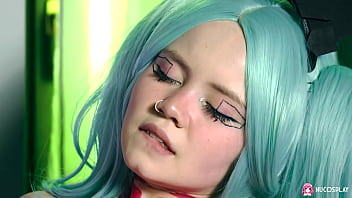 Naughty busty babe rebecca nixon gets a hot lick and fuck