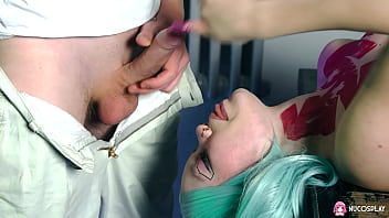 Naughty busty babe rebecca nixon gets a hot lick and fuck