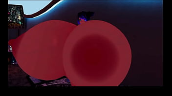 Huge boobs growing tits 3d