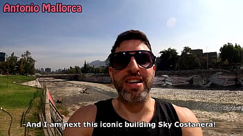 Picking up a pink chilean barbie girl in public park