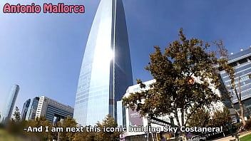 Picking up a pink chilean barbie girl in public park