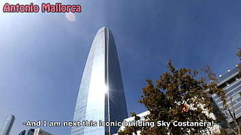 Picking up a pink chilean barbie girl in public park