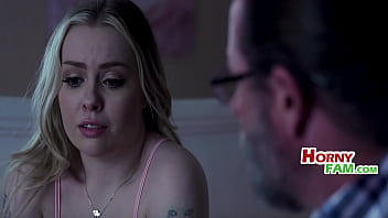 Cute and petite teen used by perverted old step uncle when she reached out