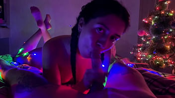 Sucks under the tree lights