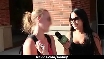 Amateur girl accepts cash for sex from stranger 11