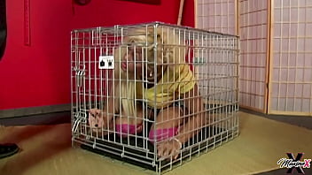 Bj slave maxine x got free by scott rhodes she dildo fucks herself
