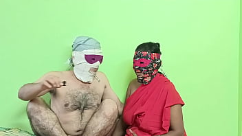 Black indian housewife sucking anus