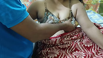 Unsatisfied housewife puneeta takes a relaxing message by lover Unsatisfied housewife puneeta takes a relaxing message by lover