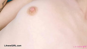 Redhead runway royalty naked clsoe up