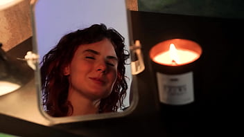 I thought in front of the mirror of the fucker