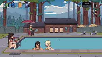 Wendy using her boobs