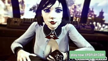 Elizabeth blowjob ends in throatpie