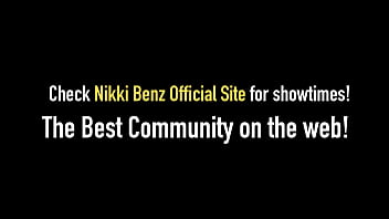 Big boobed nikki benz & evan stone team up & suck a lucky guy's cock