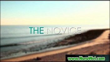 Hot asian girl gives slippery nuru massage 18