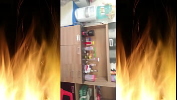 Jade sucks the gas delivery man in the kitchen and on the balcony while her husband works