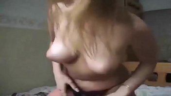 Girl masturbating in front of webcam