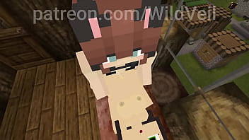 Futa and girl girl fuck video game animation