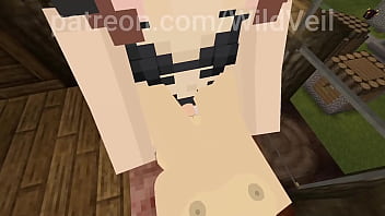 Futa and girl girl fuck video game animation