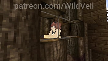 Futa and girl girl fuck video game animation