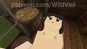 Futa and girl girl fuck video game animation