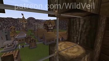 Futa and girl girl fuck video game animation