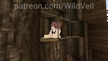 Futa and girl girl fuck video game animation