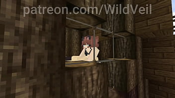 Futa and girl girl fuck video game animation