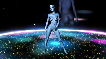 Youthful fit liara t'soni shakes her ass to music to seduce partner into sex Youthful fit liara t'soni shakes her ass to music to seduce partner into sex