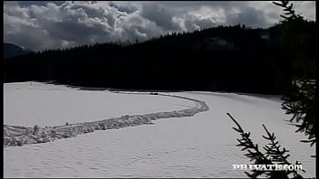 Hardcore lesbian action in the snow with angelina and virginiee