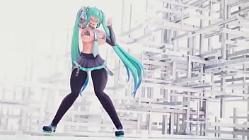 Miku keeps dancing for everyone